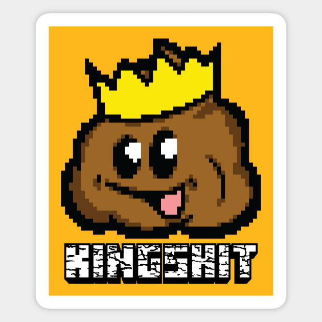 minecraft kingshit designs atlanta Magnet by KingShit